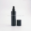 Black round cosmetic cream bottle scrub spray bottle